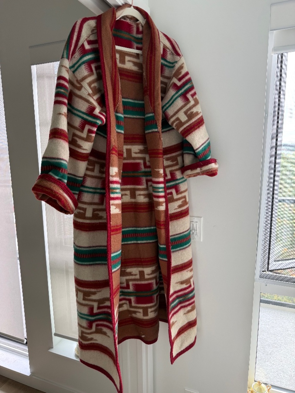 Jacket (made from an old blanket Pendleton looks like)